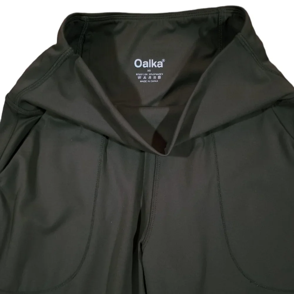 Oalka Womens Joggers High Waist Pockets Sweatpants Sport Workout Pants (Sz XS) - Picture 3 of 6